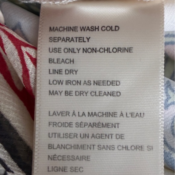 Free People Aleena Printed Boho Top Medium - Picture 10 of 12